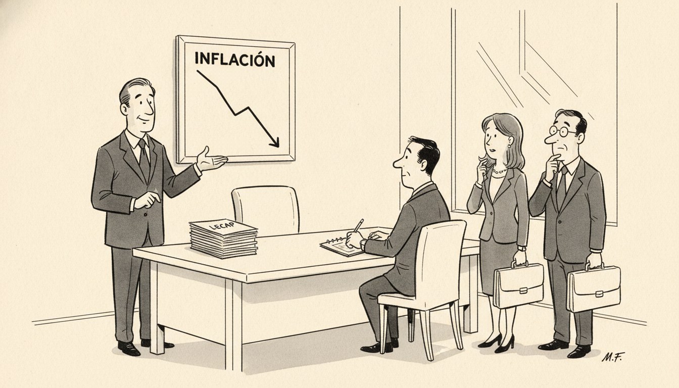 Caputo renueva deuda corta sin subir tasas — la apuesta fiscal contra mercado