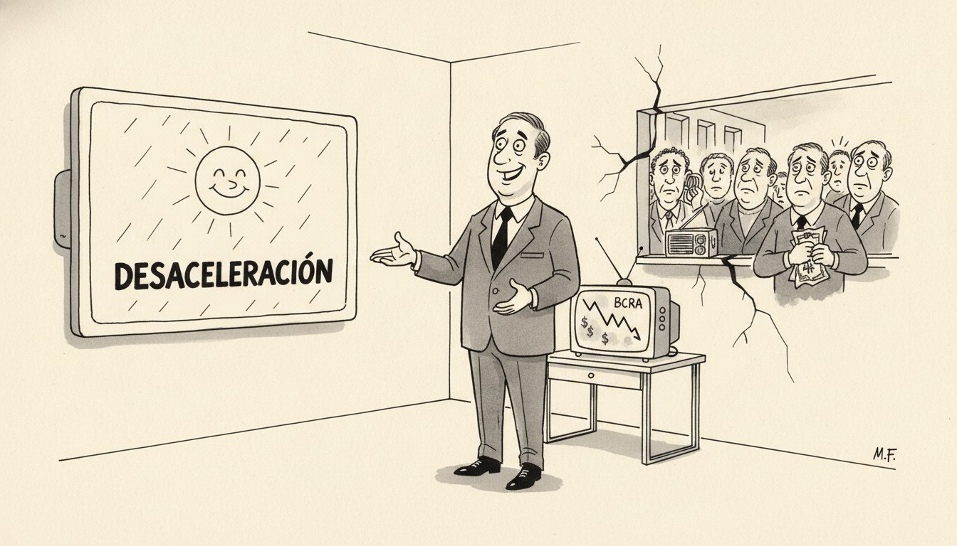 La desaceleración oficial y el miedo privado muestran el mismo diagnóstico